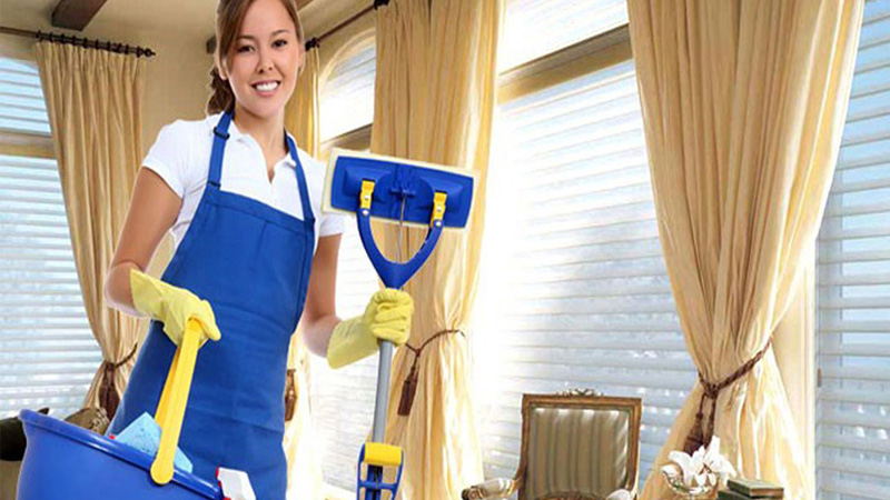 Cách giặt màn rèm mà không cần phải tháo xuống