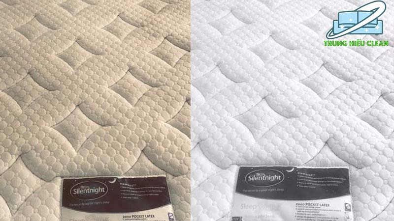 Giặt đệm tại nhà Trung Hiếu Clean