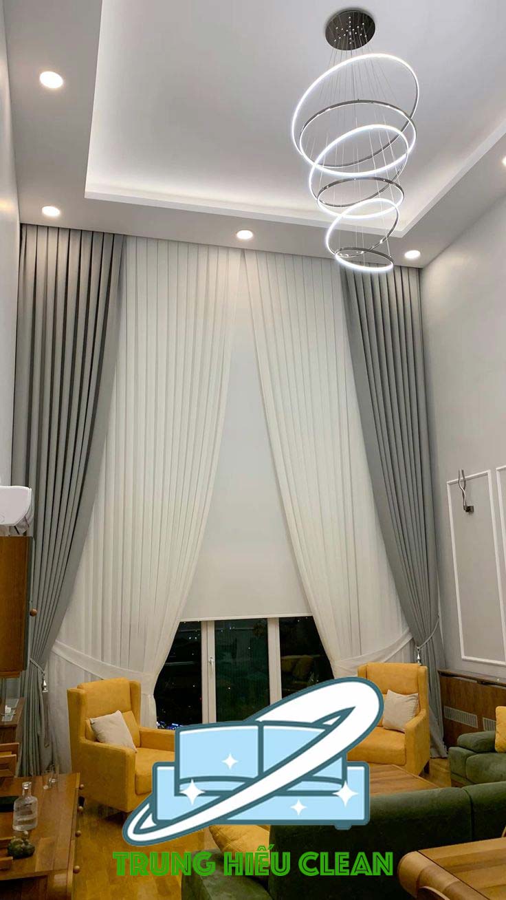 Chuyên làm sạch rèm cửa Ba Đình