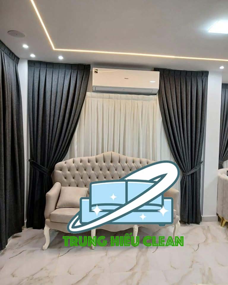 Thợ giặt rèm cửa tại nhà