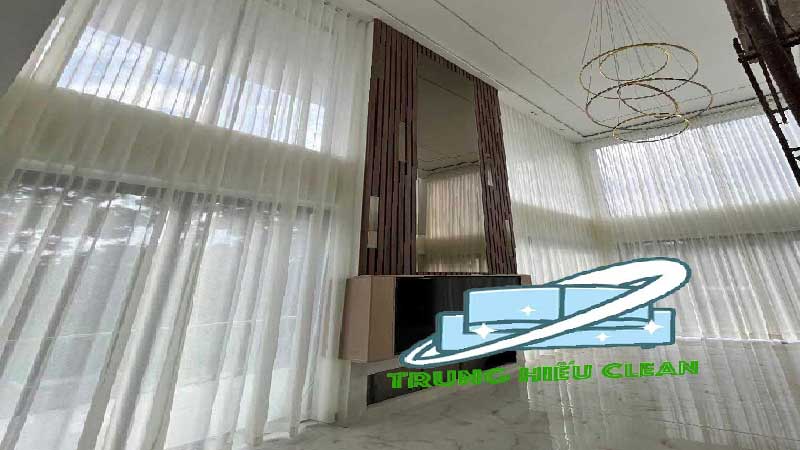 Dịch vụ giặt rèm Cầu Giấy giá rẻ