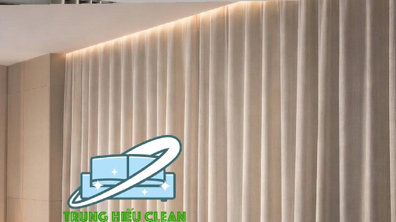 Quy trình giặt rèm cửa Thanh Trì
