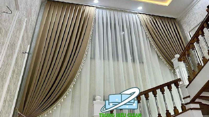 Quy trình giặt rèm Gia Lâm
