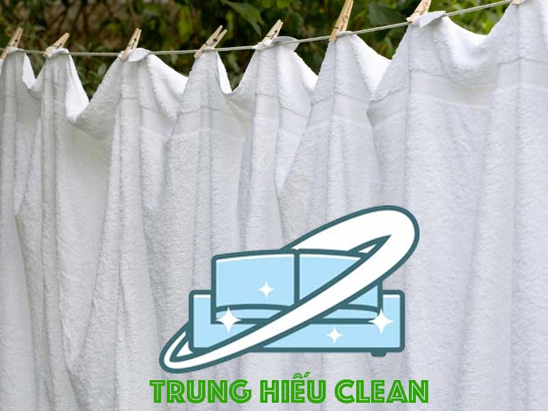 Cách phơi rèm cao su sau khi giặt