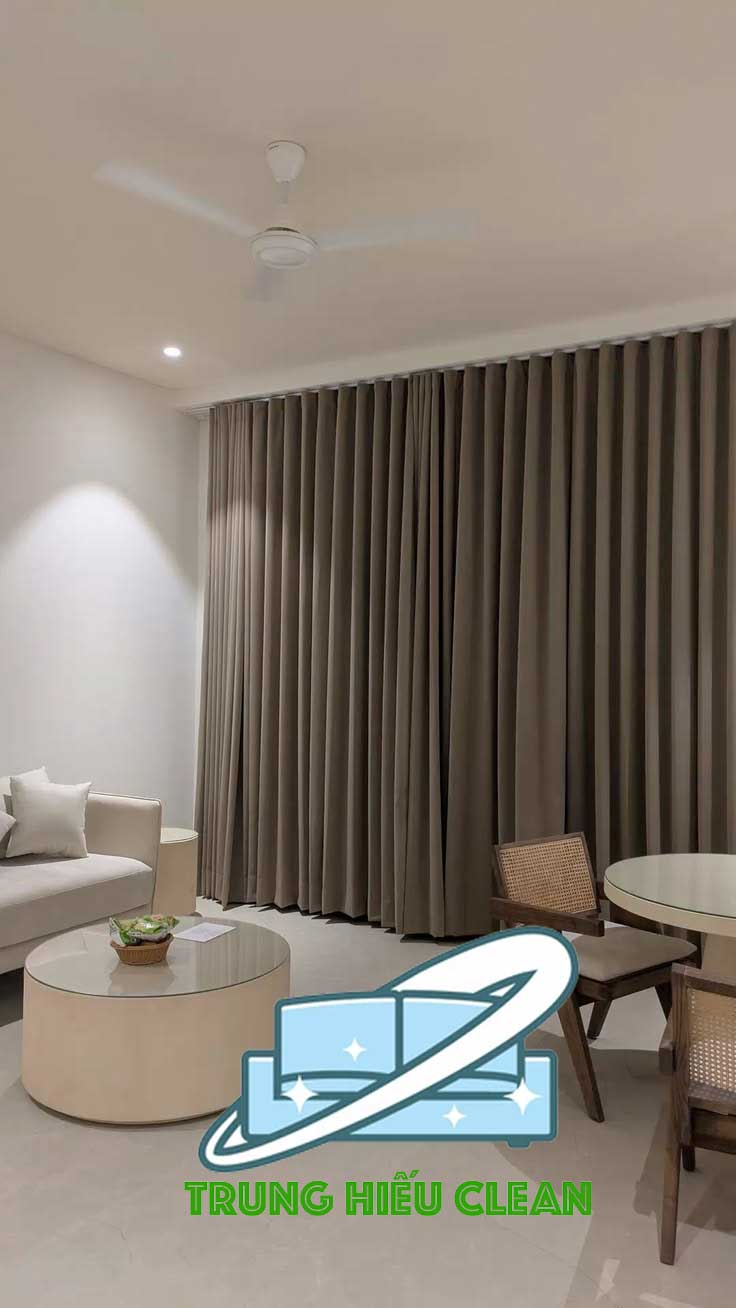 Những lưu ý trước khi giặt rèm