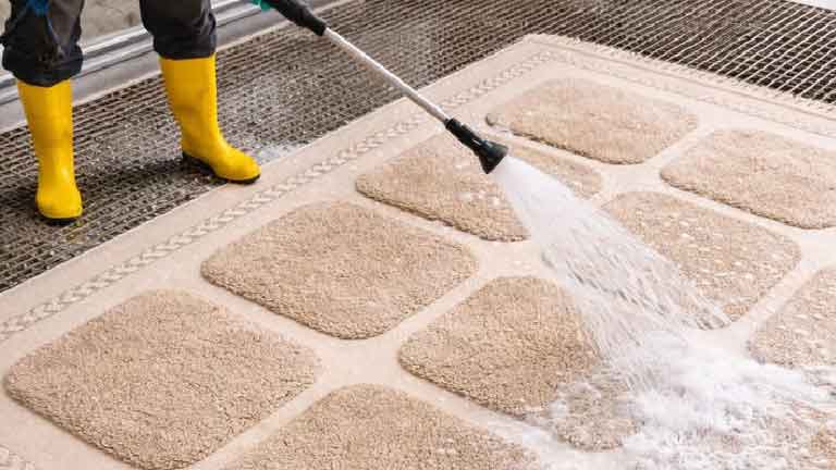 Quy trình giặt thảm văn phòng Hoàn Kiếm